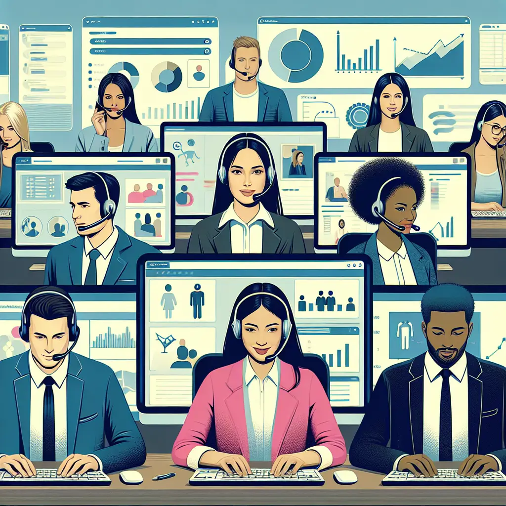 Artistic picture depicting How to manage a remote team of virtual assistants for Agency VA and the AVA remote worker software.