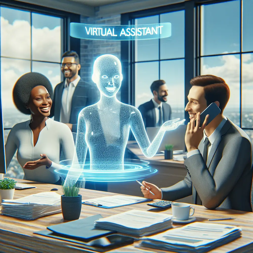 Artistic picture depicting How virtual assistants reduce workload for insurance agents for Agency VA and the AVA remote worker software.